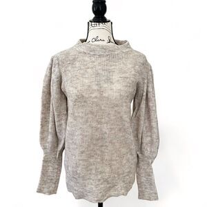 Nordic by Mamalicious European Brand Maternity Sweater Mock Neck Size S